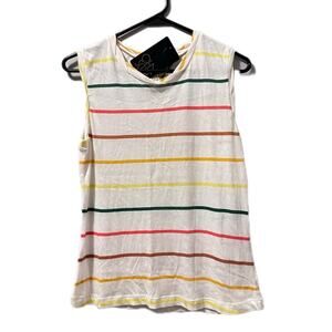 Chaser stripped tank top small